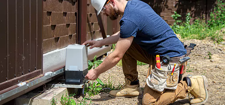Electric Driveway Gate Installation North Decatur